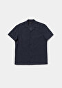 thumb-Afficher les détails de Chemise À Manches Courtes Bleu Jakarli Regular Fit Homme