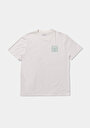 thumb-Afficher les détails de T-shirt À Manches Courtes Blanc Comfort Fit Droit Homme