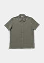 thumb-Afficher les détails de T-shirt Polo À Manches Courtes Vert Droit Regular Fit Homme