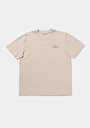 thumb-Afficher les détails de T-shirt À Manches Courtes Ecru Comfort Fit Droit Homme