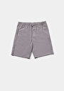 thumb-Afficher les détails de Short Gris Regular Fit Homme