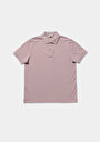 thumb-Afficher les détails de T-shirt Polo À Manches Courtes Rose Droit Regular Fit Homme