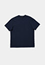 thumb-Afficher les détails de T-shirt À Manches Courtes Marine Comfort Fit Droit Homme