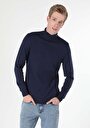 thumb-Afficher les détails de Pull Bleu Slim Fit   Homme