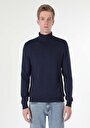 thumb-Afficher les détails de Pull Bleu Slim Fit   Homme