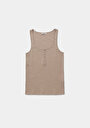 thumb-Afficher les détails de Athlète Beige Slim Fit Femme