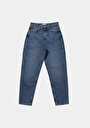 thumb-Afficher les détails de 896  Maria Pantalon    En Jean Mom Fit Femme