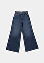 thumb-Afficher les détails de 979 Ellie Pantalon    En Jean Loose Fit Femme