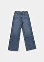 thumb-Afficher les détails de 970 Berry Pantalon  Wide Leg High Rise En Jean Regular Fit Femme
