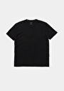 thumb-Afficher les détails de T-shirt À Manches Courtes Noir Regular Fit Droit Homme