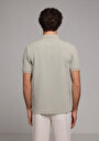 thumb-Afficher les détails de T-shirt Polo À Manches Courtes Vert Droit Regular Fit Homme