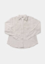 thumb-Afficher les détails de Chemise À Manches Longues Blanc Fashion Fit Brodé Panama Femme