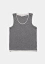 thumb-Afficher les détails de Athlète Gris Slim Fit Femme