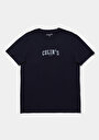 thumb-Afficher les détails de T-shirt À Manches Courtes Marine Regular Fit Droit Homme