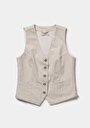 thumb-Afficher les détails de Gilet  Slim Fit Femme
