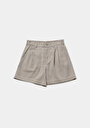 thumb-Afficher les détails de Short Blanc Regular Fit Femme