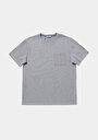 thumb-Afficher les détails de T-shirt À Manches Courtes Bleu Comfort Fit Droit Homme