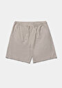 thumb-Afficher les détails de Short Ecru Regular Fit Homme