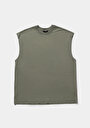 thumb-Afficher les détails de Athlète Vert Oversize Fit Homme