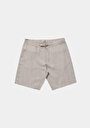 thumb-Afficher les détails de Short Blanc Regular Fit Homme