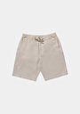 thumb-Afficher les détails de Short Beige Regular Fit Homme
