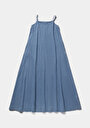 thumb-Afficher les détails de Robe  Regular Fit  Maxi Jean Femme