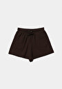 thumb-Afficher les détails de Short Marron Regular Fit Femme