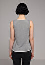 thumb-Afficher les détails de Athlète Gris Slim Fit Femme
