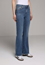 thumb-Afficher les détails de 791 Monica Pantalon    En Jean Regular Fit Femme