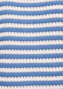 thumb-Afficher les détails de Bleu Slim Fit  Rayé Jacquard Femme