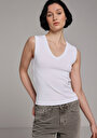 thumb-Afficher les détails de Athlète Blanc Slim Fit Femme