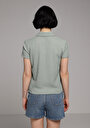 thumb-Afficher les détails de Vert Slim Fit  Droit Rachel Femme