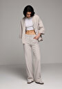 thumb-Afficher les détails de 970 Berry Pantalon    En Jean Regular Fit Femme