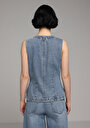 thumb-Afficher les détails de Gilet  Slim Fit Femme