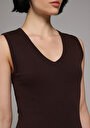 thumb-Afficher les détails de Athlète Marron Slim Fit Femme
