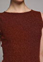 thumb-Afficher les détails de Marron Slim Fit Femme