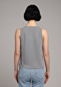 thumb-Afficher les détails de Athlète Gris Slim Fit Femme