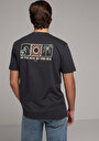thumb-Afficher les détails de T-shirt À Manches Courtes Gris Regular Fit Droit Homme