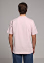 thumb-Afficher les détails de T-shirt À Manches Courtes Rose Comfort Fit Droit Homme