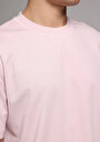 thumb-Afficher les détails de T-shirt À Manches Courtes Rose Comfort Fit Droit Homme