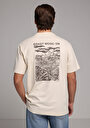 thumb-Afficher les détails de T-shirt À Manches Courtes Beige Comfort Fit Droit Homme