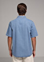 thumb-Afficher les détails de Chemise À Manches Courtes  Droit Regular Fit Homme