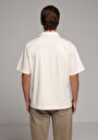 thumb-Afficher les détails de Chemise À Manches Courtes  Droit Oversize Fit Homme