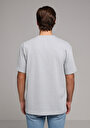 thumb-Afficher les détails de T-shirt À Manches Courtes Bleu Comfort Fit Droit Homme