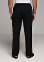 thumb-Afficher les détails de Pantalon Noir Straight Leg Medium Rise En Sergé Regular Fit Homme