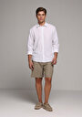 thumb-Afficher les détails de Short Beige Regular Fit Homme