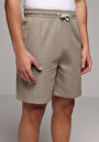 thumb-Afficher les détails de Short Beige Regular Fit Homme