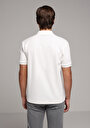 thumb-Afficher les détails de T-shirt Polo À Manches Courtes Blanc Droit Regular Fit Homme