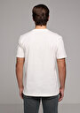 thumb-Afficher les détails de T-shirt À Manches Courtes Blanc Regular Fit Droit Homme