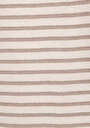 thumb-Afficher les détails de T-shirt Polo À Manches Courtes Beige Rayé Comfort Fit Homme